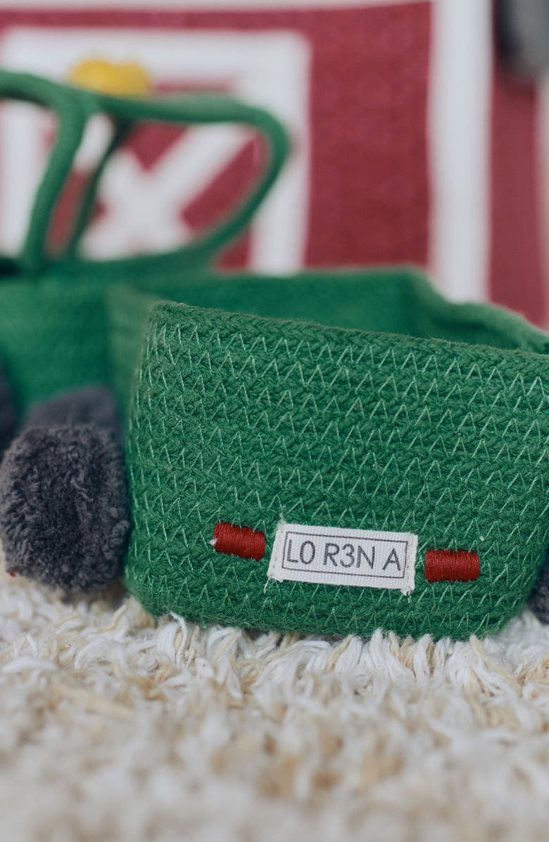 Lorena Canals Tractor Basket, Alternate, color, Green