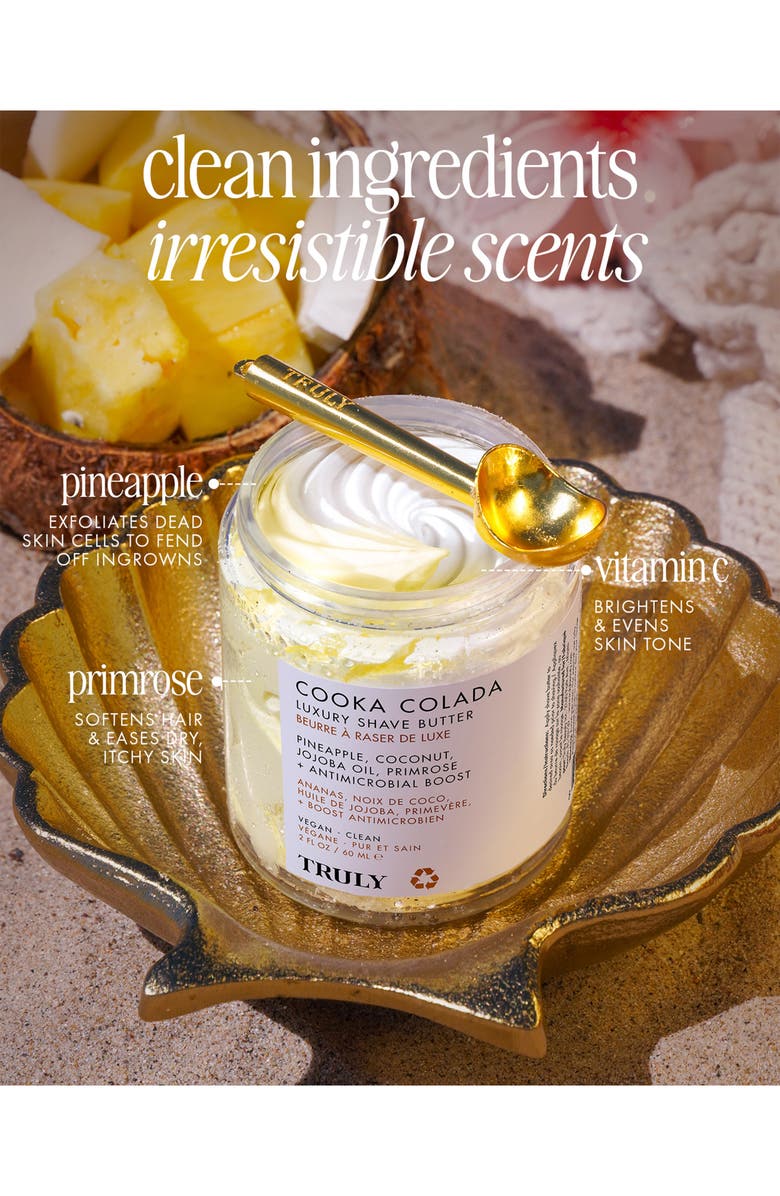 TRULY BEAUTY Cooka Colada Luxury Shave Butter, Alternate, color, 