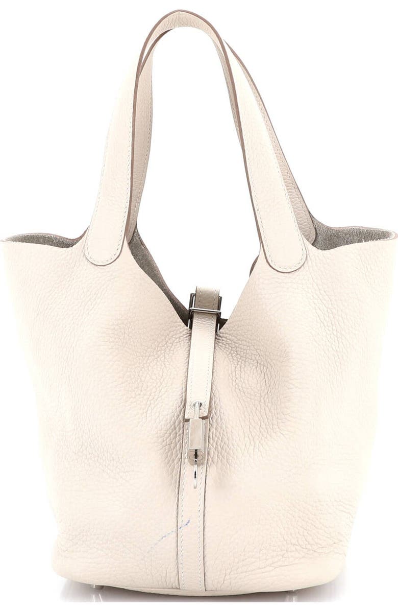 Pre-Owned Hermes Picotin Lock Bag Clemence MM, Main, color,