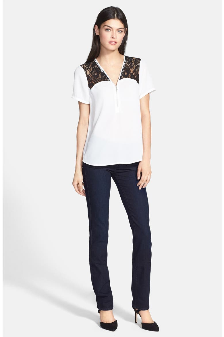 Denim 'Skyline' Straight Leg Jeans (Nordstrom Exclusive), Alternate, color, PALMER
