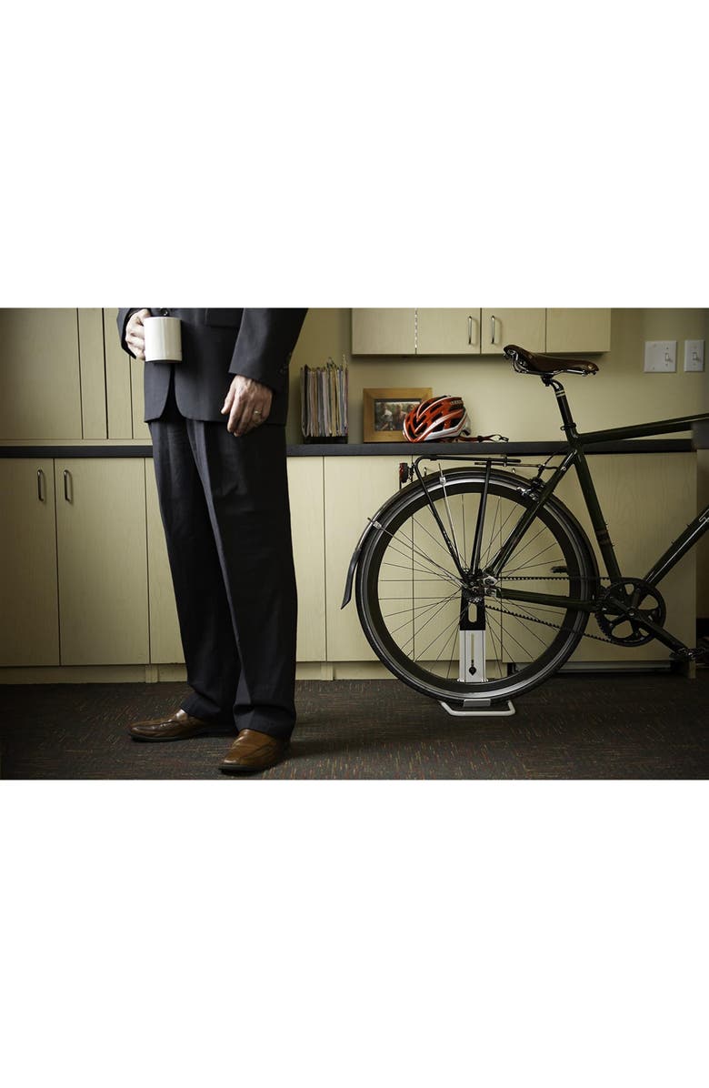 Saris Indoor Bicycle Floor Stand with Steel Construction, Alternate, color, Black