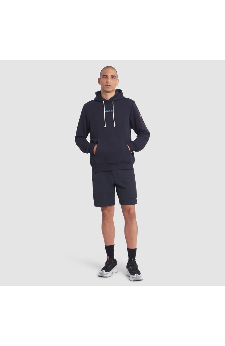 Nike Men's Nike Pitch Blue Miami Dolphins 2025 Rivalries Collection Standard Issue Sideline Dri-FIT Hoodie, Alternate, color, Navy