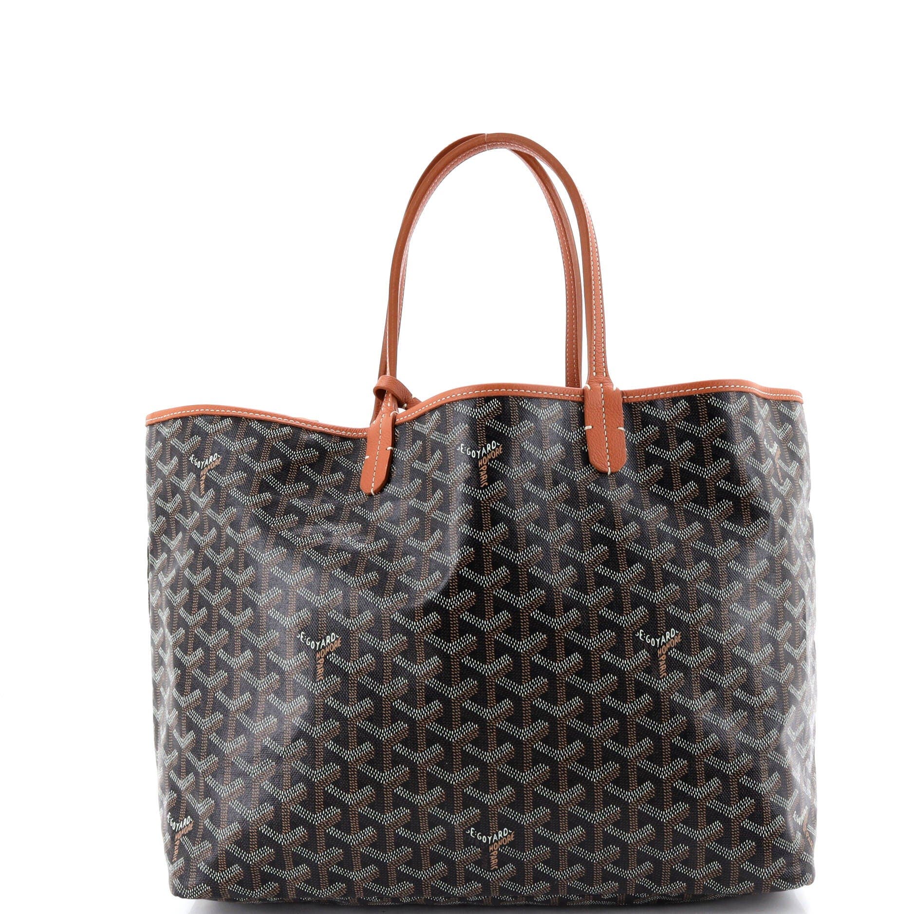 Pre-Owned Goyard Saint Louis Tote Coated Canvas PM, Alternate, color, 