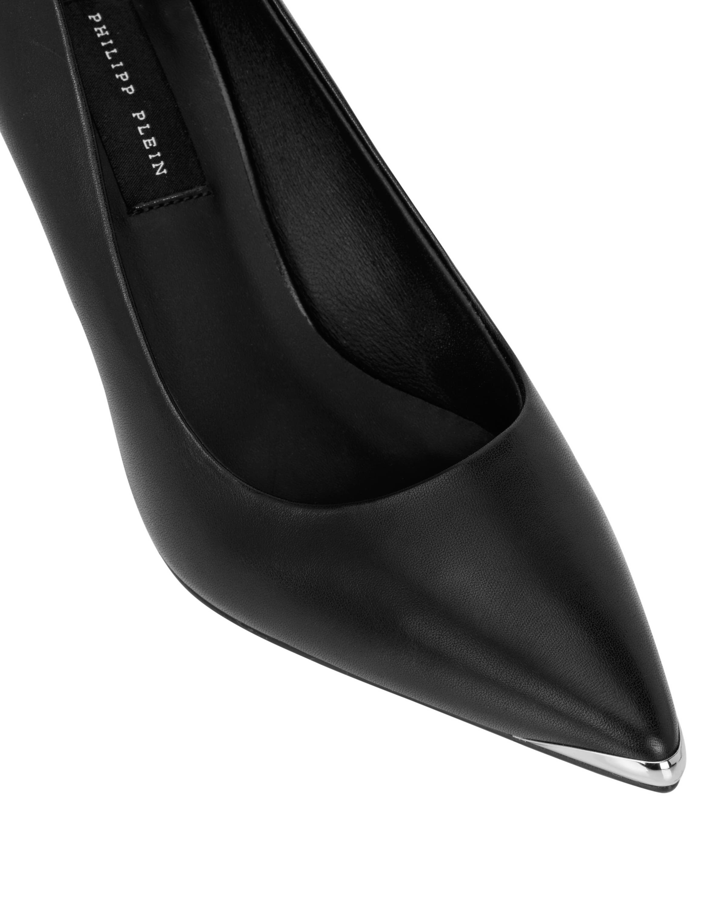 Nappa Decollete Hi-Heels Pump H110 Hexagon Women, Alternate, color, black
