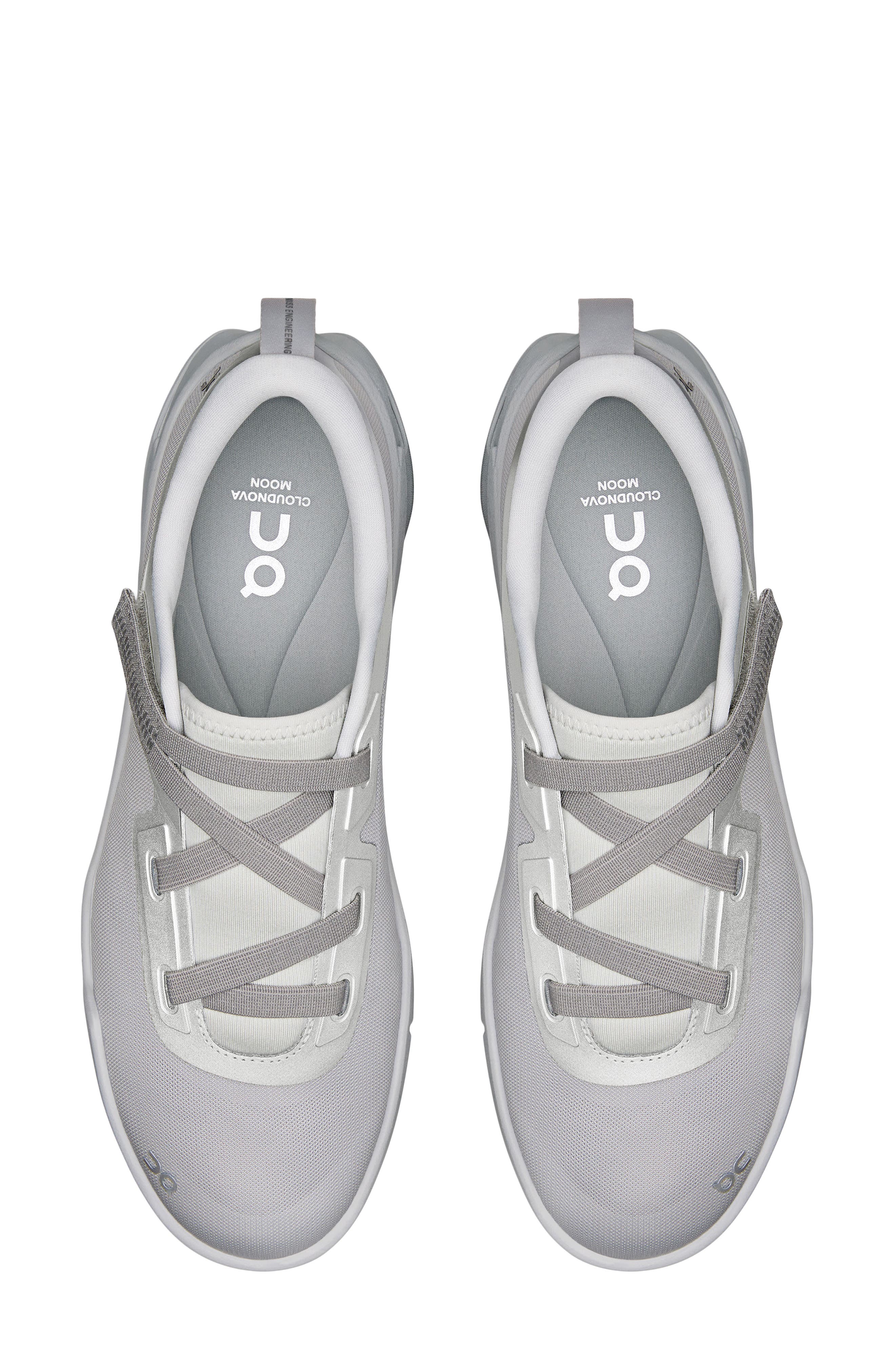 Cloudnova Moon Sneaker, Alternate, color, WOLF/ ALLOY