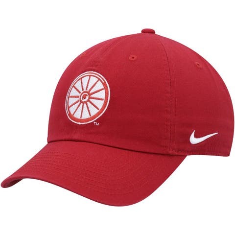 Unisex Nike Crimson Oklahoma Sooners Heritage86 Logo Performance Adjustable Hat