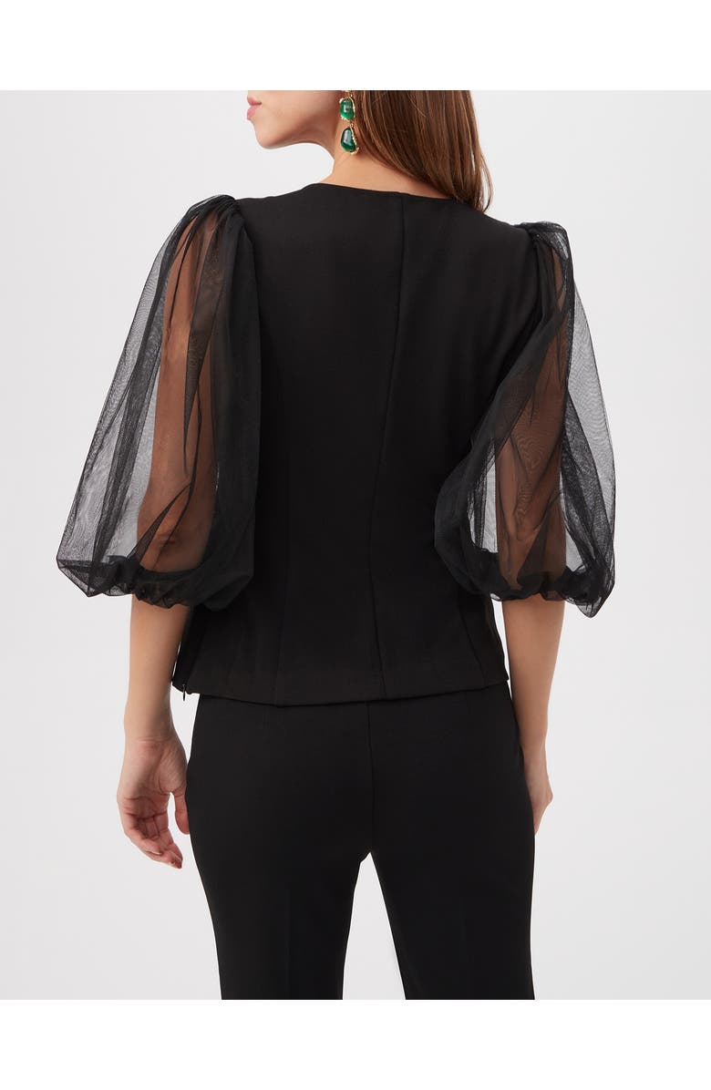 Trina Turk Lilith Top, Alternate, color, Black