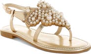Rag & Co Opazie Faux Pearl Sandal