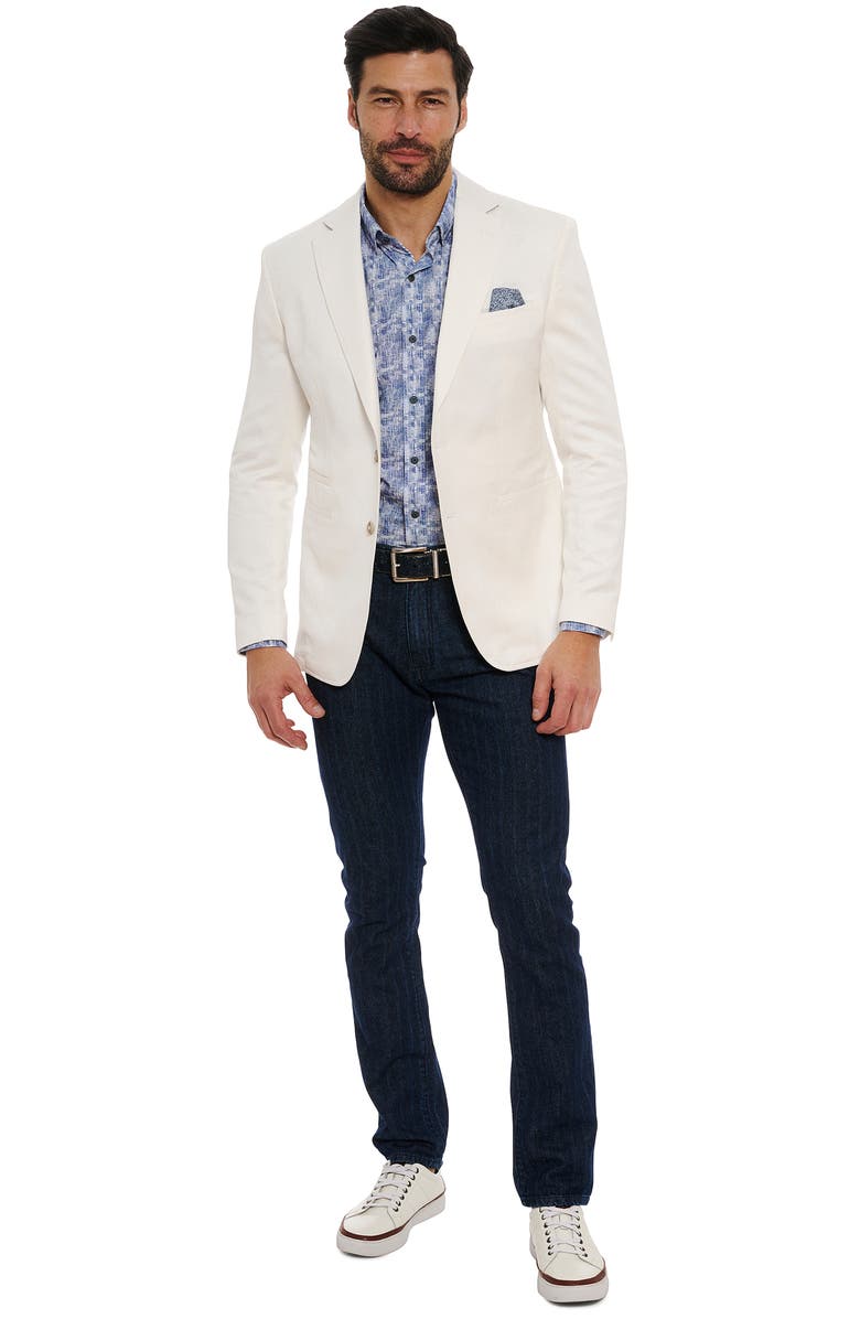 Robert Graham Kellam Floral Jacquard Sport Coat, Alternate, color,