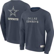 FANATICS Men's Fanatics Navy Dallas Cowboys Elements Future Ground Lettering Pullover Sweatshirt