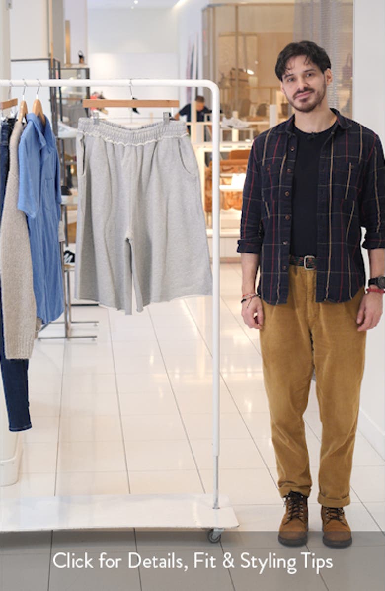 Colossus Jersey Sweat Shorts, sales video thumbnail