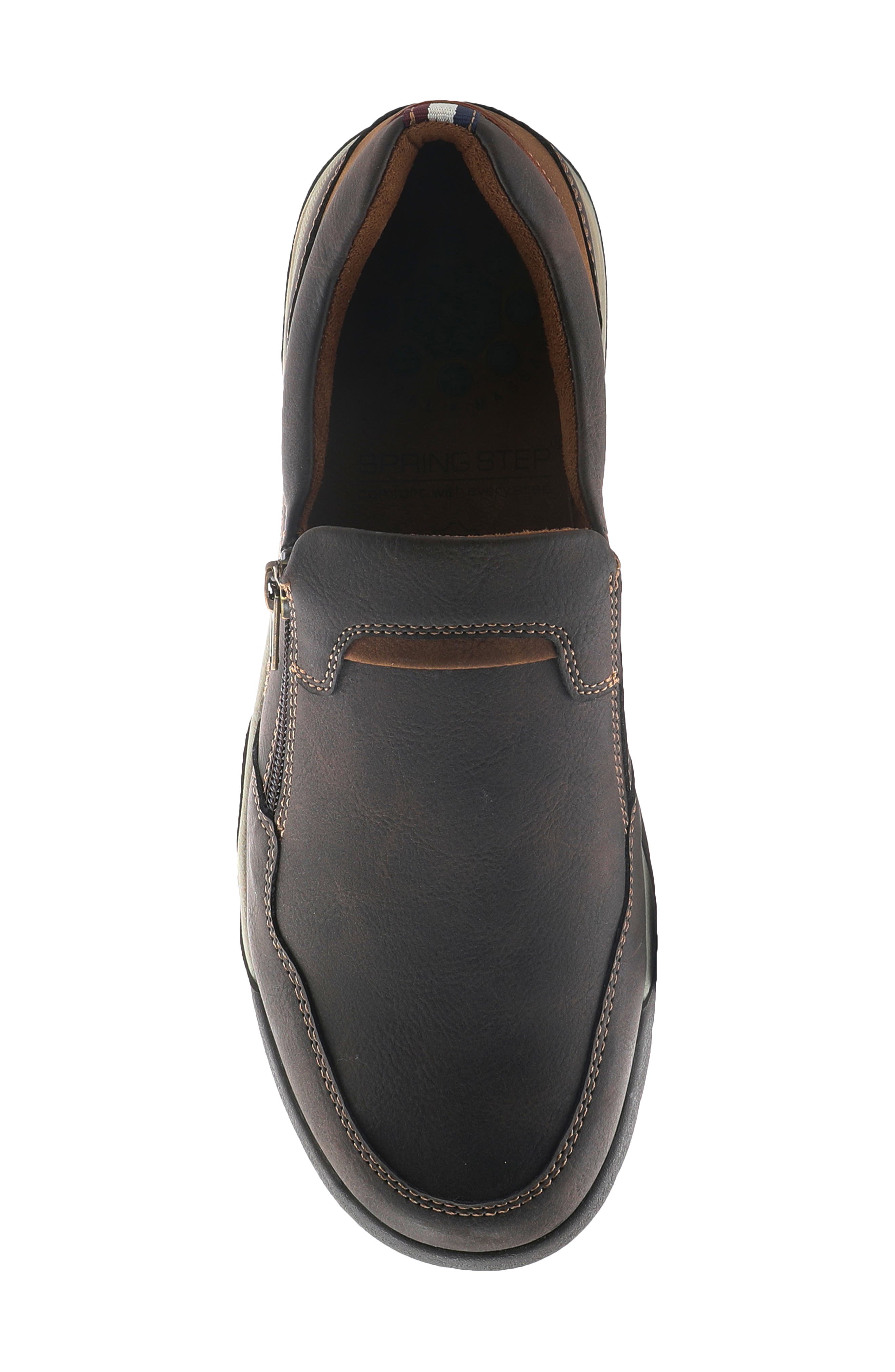 Spring Step Elijah Slip-On, Alternate, color, Dark Brown
