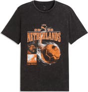 PUMA Fanpack '90s Netherlands Cotton Graphic T-Shirt