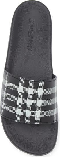Furley Check Slide Sandal