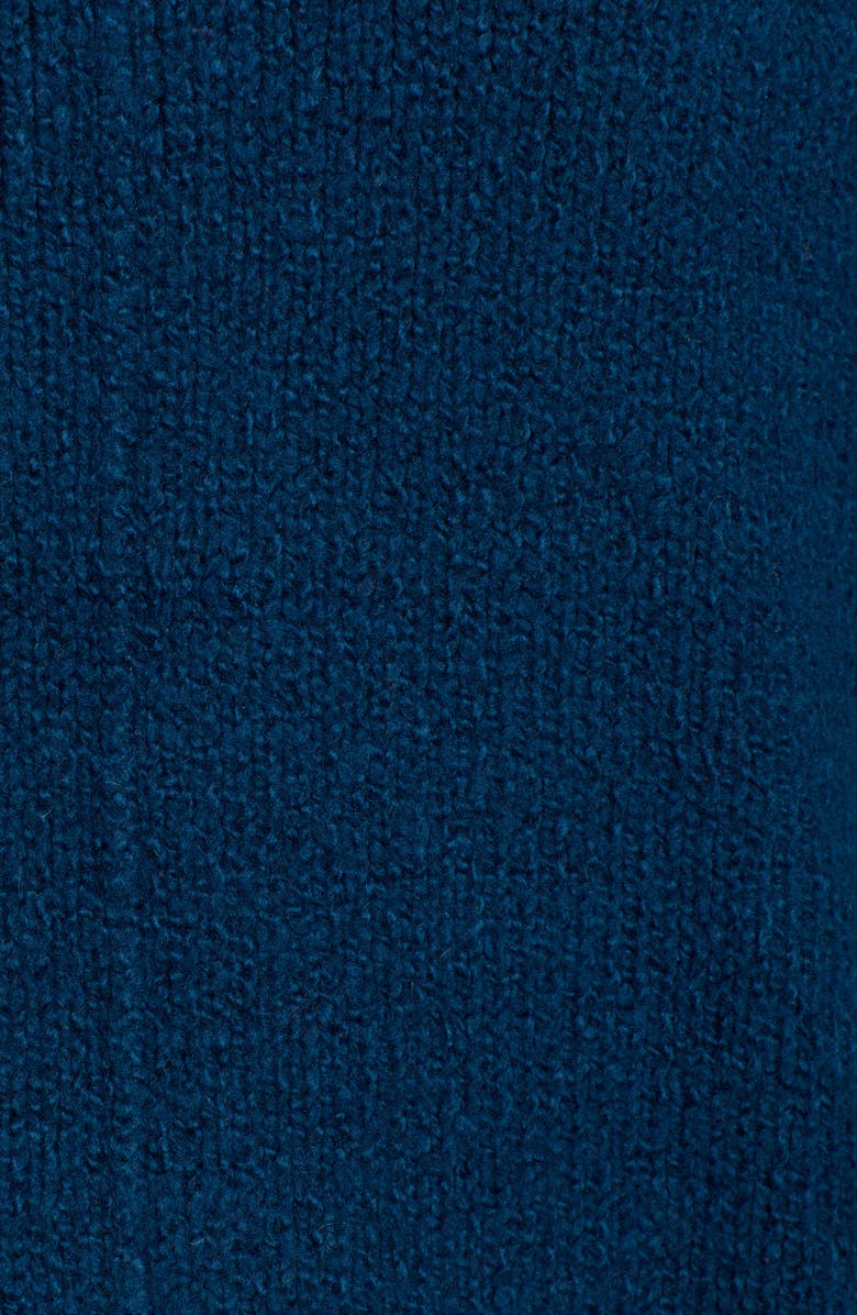 Leith Fuzzy Side Slit Sweater, Alternate, color,