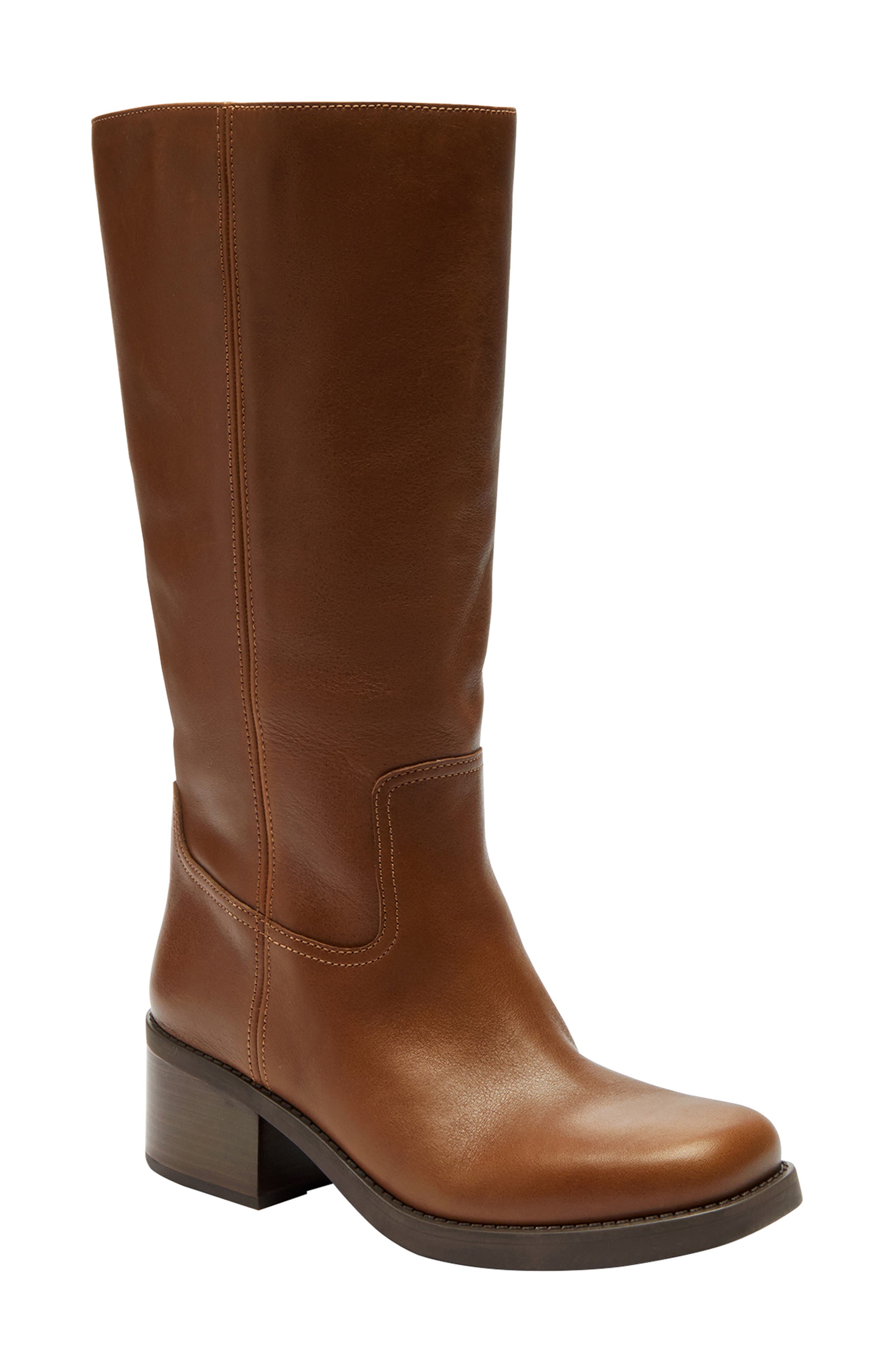 COACH Tall Boot, Main, color, Sable