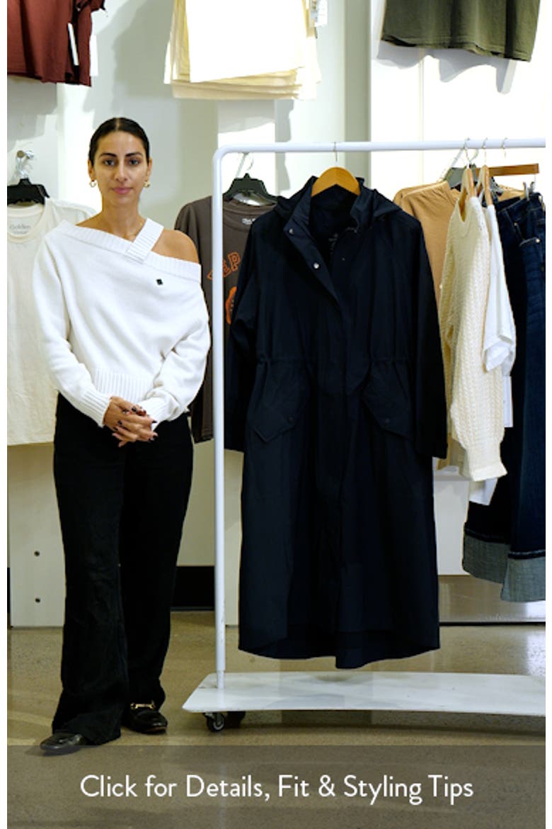 Motion Longline Recycled Polyester Trench Coat video