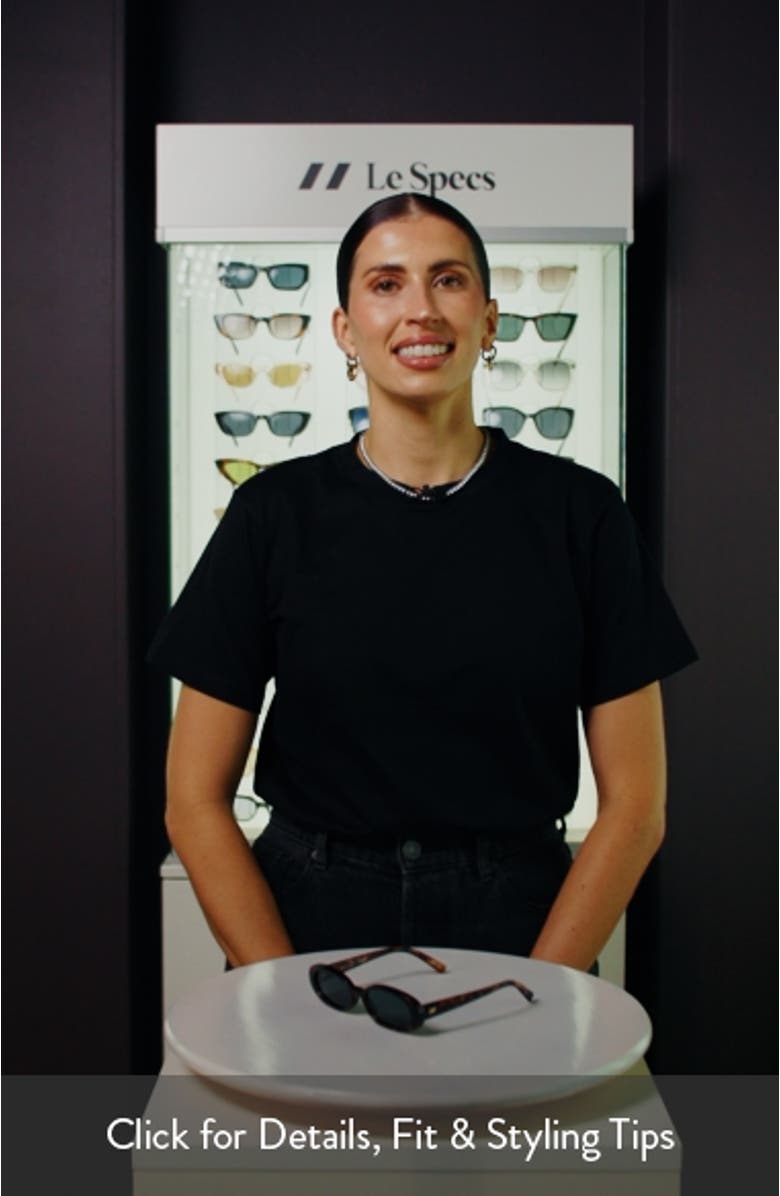 Outta Love 51mm Oval Sunglasses, sales video thumbnail