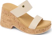 Reef Sunset Ibiza Platform Slide Sandal
