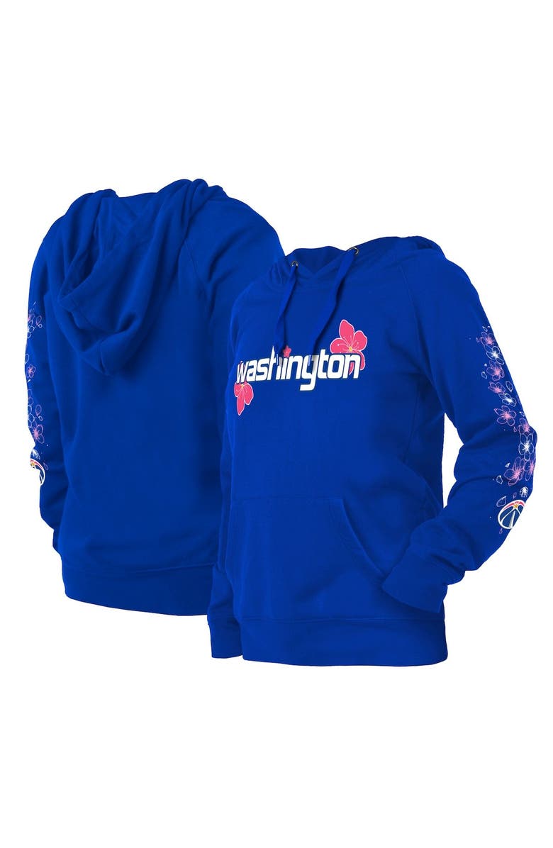 New Era Women's New Era Royal Washington Wizards 2022/23 City Edition Pullover Hoodie, Main, color,