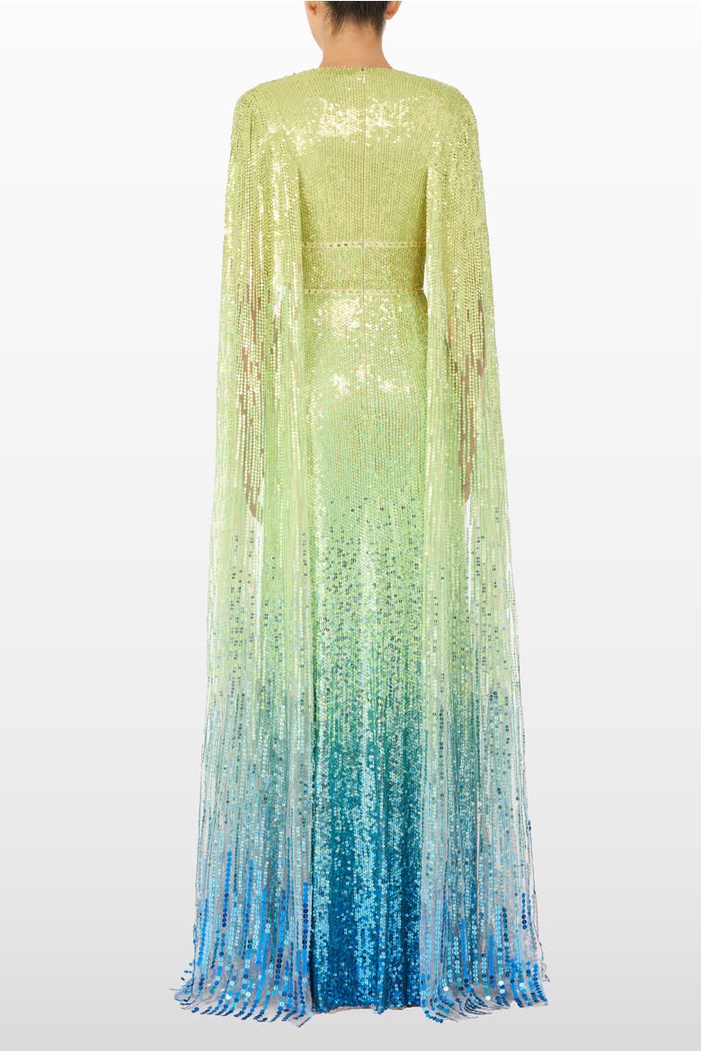 Easy Breezy Sequin-Embellished Maxi Dress, Alternate, color, Illusion