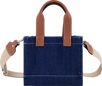TR Mini Denim Tote Bag