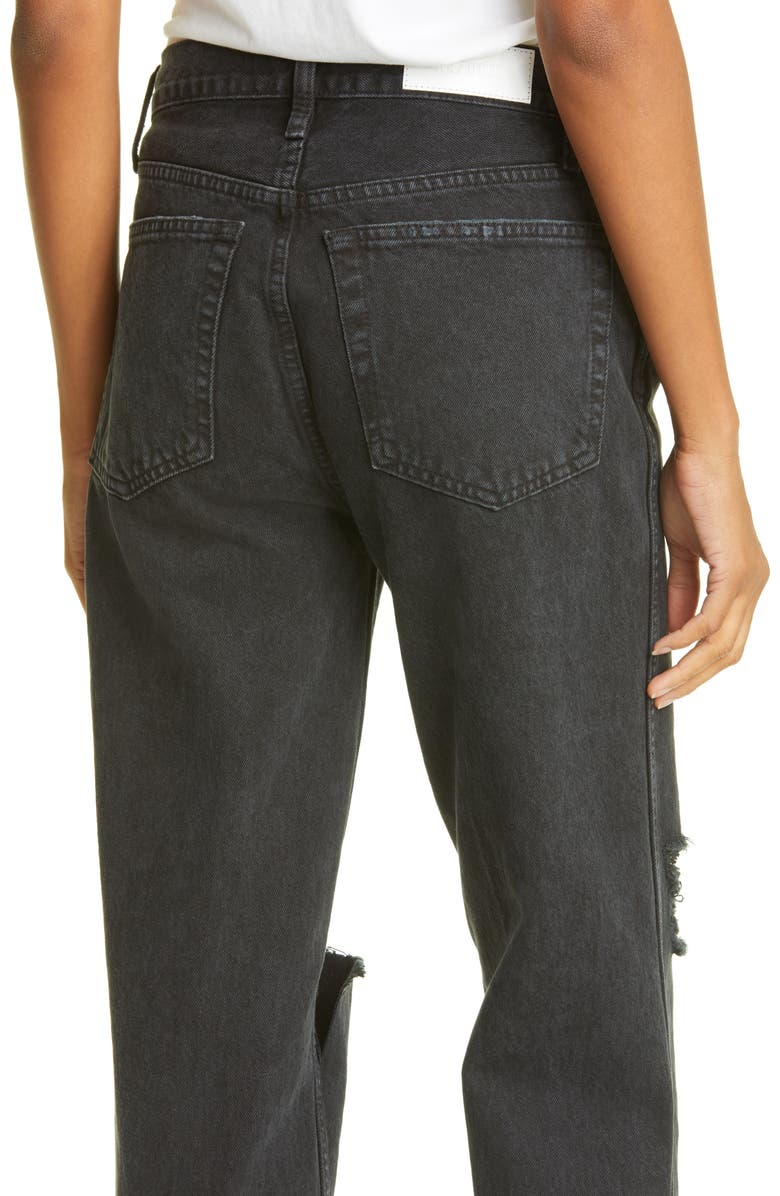 Re/Done High Waist Loose Jeans, Alternate, color, 