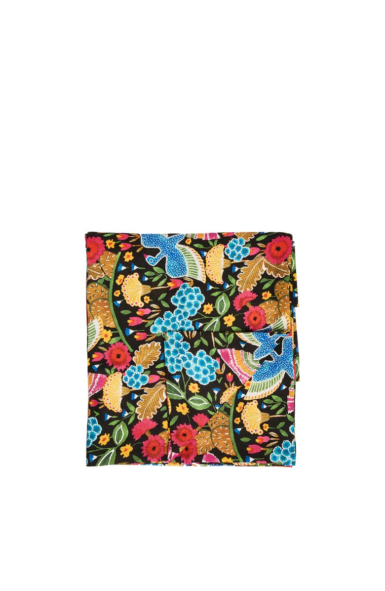 La DoubleJ Medium Tablecloth (180X280) Colombo Black Multicolor, Main, color, Colombo Black Multicolor