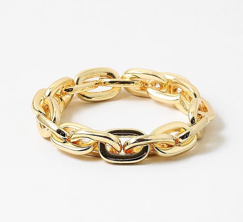 Gold Link Bracelet
