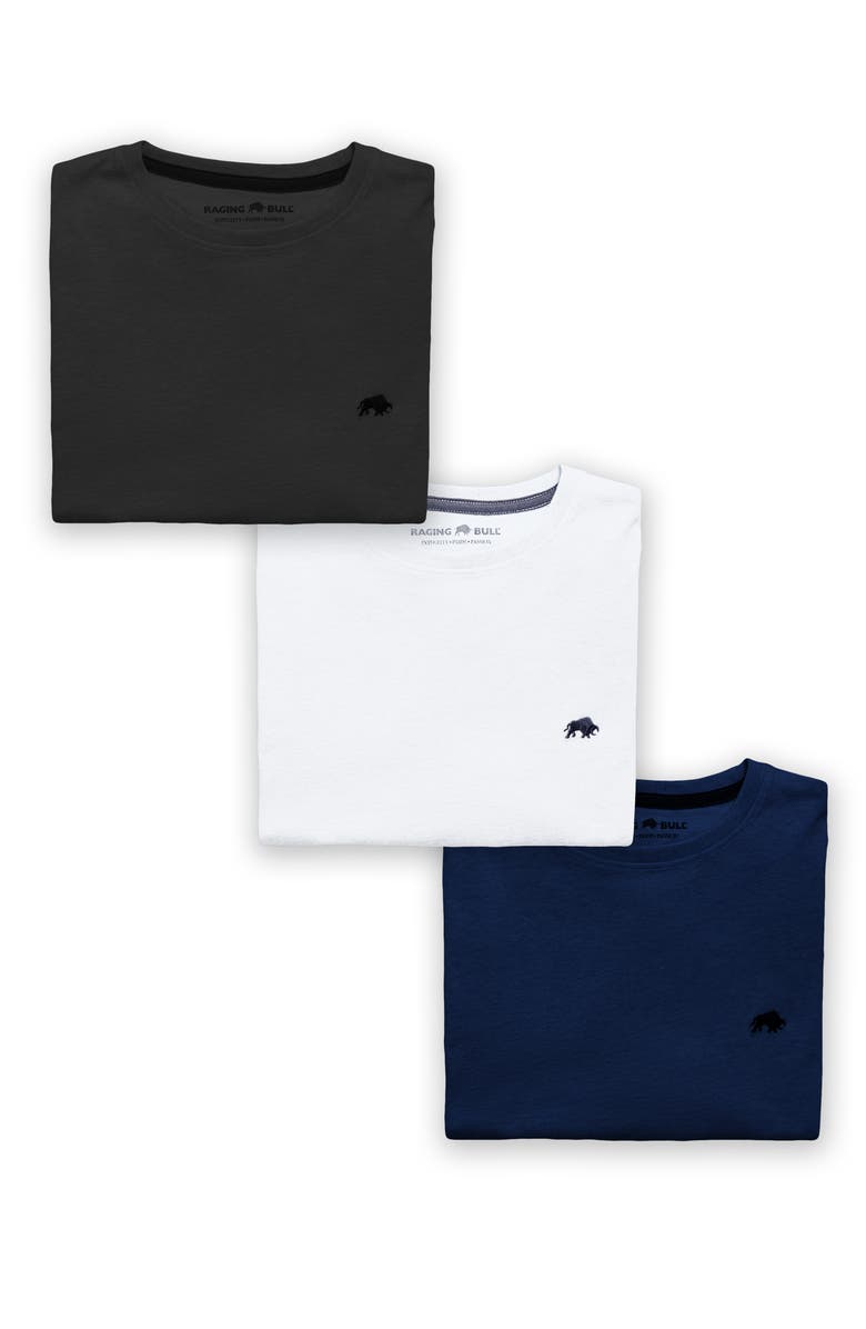 Raging Bull Multipack T-Shirt, Alternate, color, Black