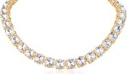 JARDIN Extra Large Glam Tennis Necklace