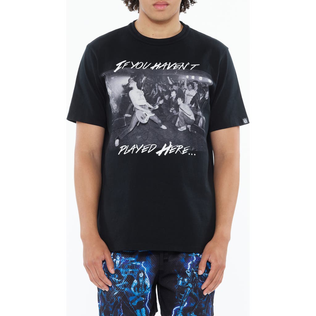 CULT OF INDIVIDUALITY CULT OF INDIVIDUALITY GARAGE BAND COTTON GRAPHIC T-SHIRT