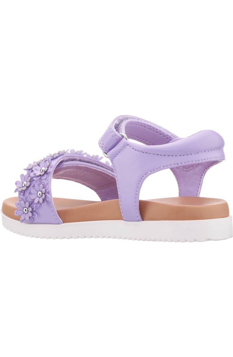 Nina Kids' Neriah Sandal, Alternate, color, Purple Plzd/Glitter