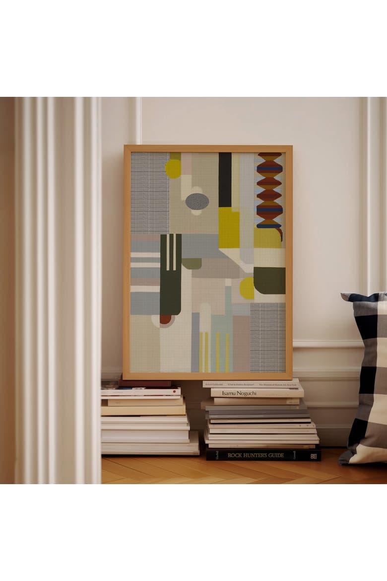 Woven Perspectives No. 16 Geometric Abstract Art Print, Alternate, color, Unframed - 30x40