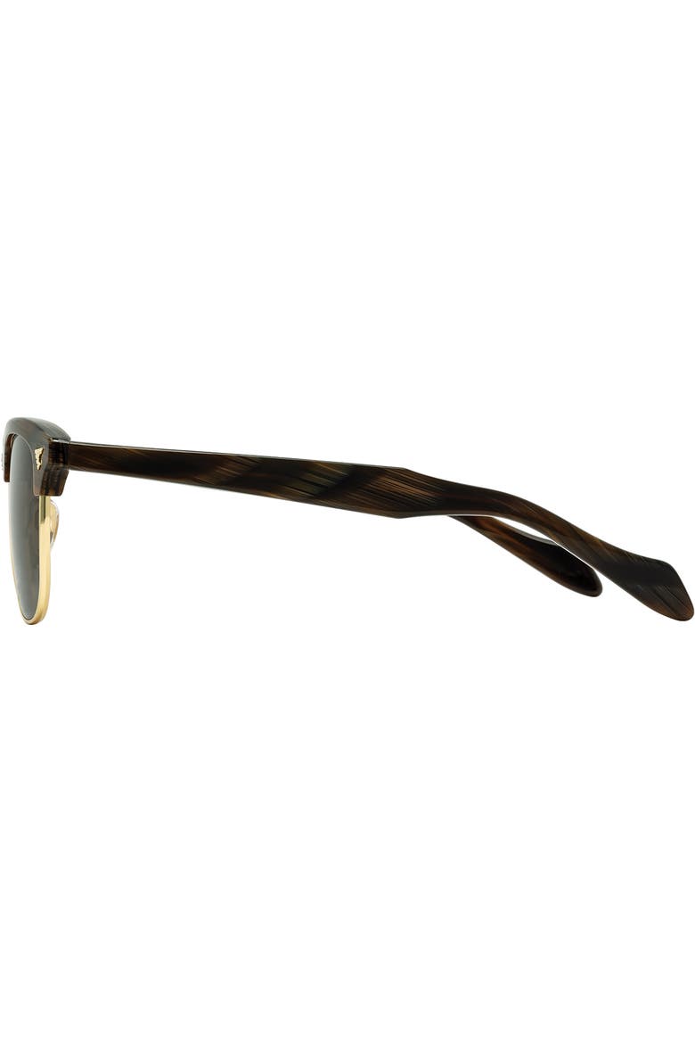 Sirmont 51mm Wayfarer Nylon Polarized, Alternate, color, Chocolate Gold - BNN-P