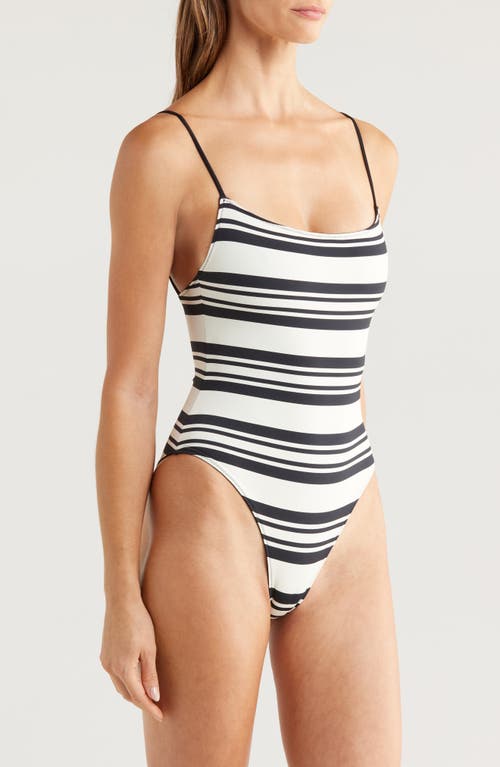 Solid & Striped Renna One Piece In Noir