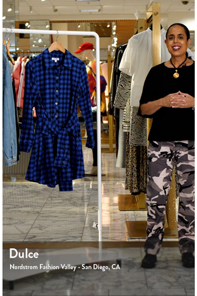 Peyton Long Sleeve Shirtdress video