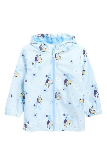 Dreamwave Kids' Bluey Rain Jacket In Blue