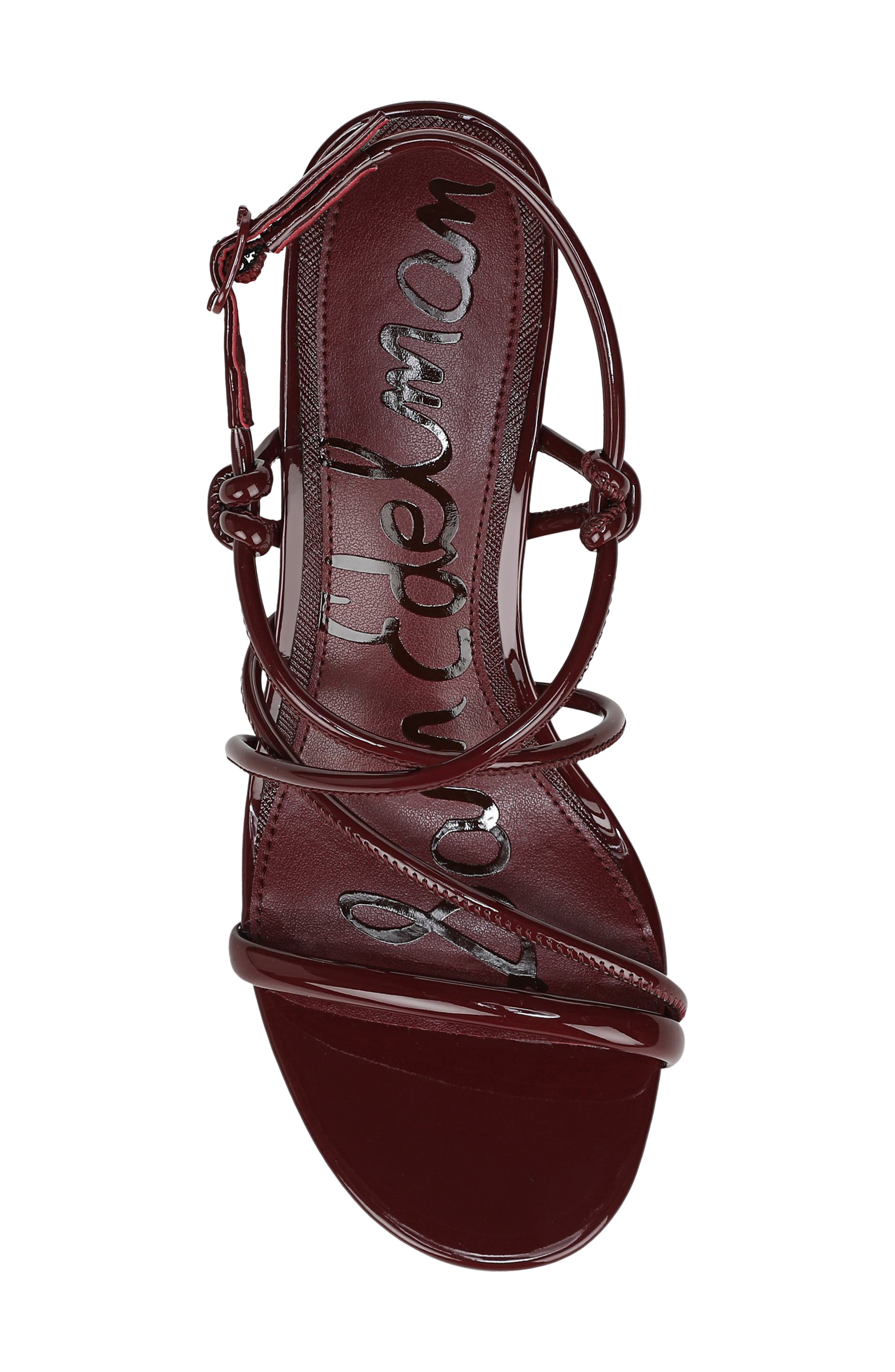 Sam Edelman Rianna Strappy Sandal, Alternate, color, French Merlot