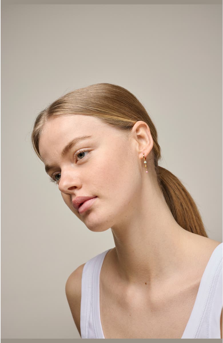 Enamel Copenhagen Lola Bold Hoops, Alternate, color, Rainbow