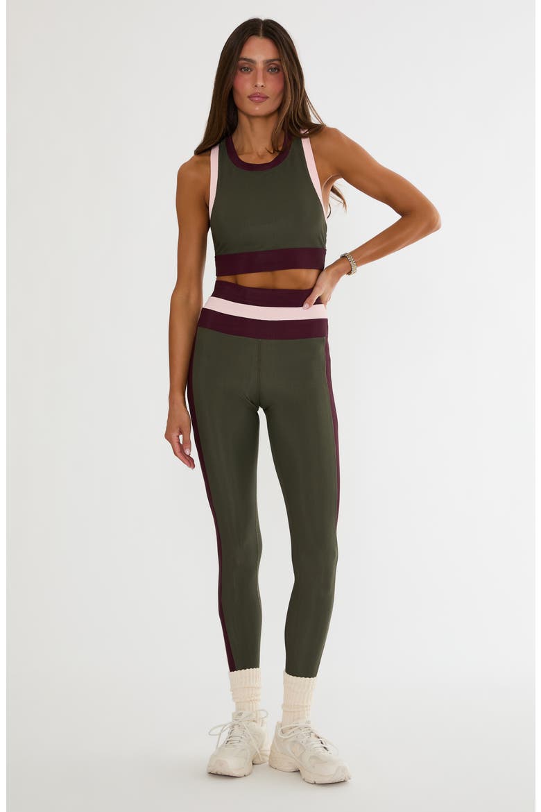 Gwen Ribbed Colorblock Sports Bra, Alternate, color, WILD BERRY COLORBLOCK
