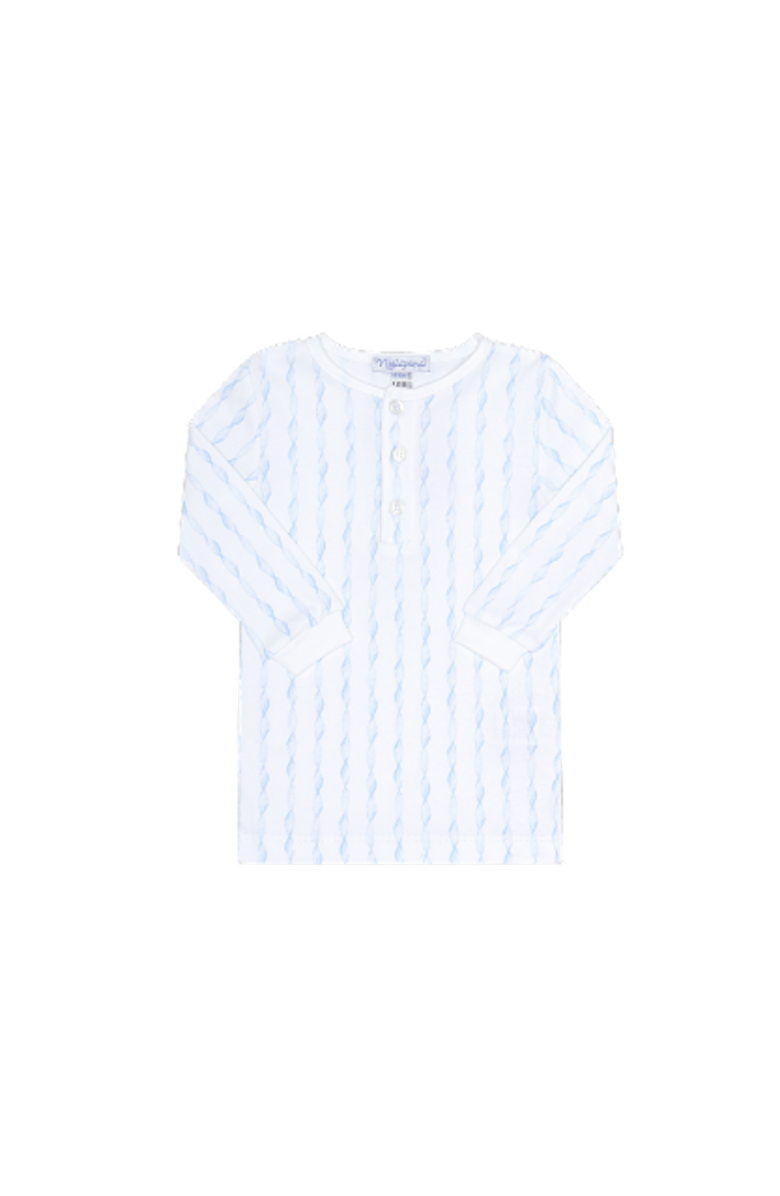 Nellapima Blue Twirls Pajamas - Toddler, Alternate, color, Blue