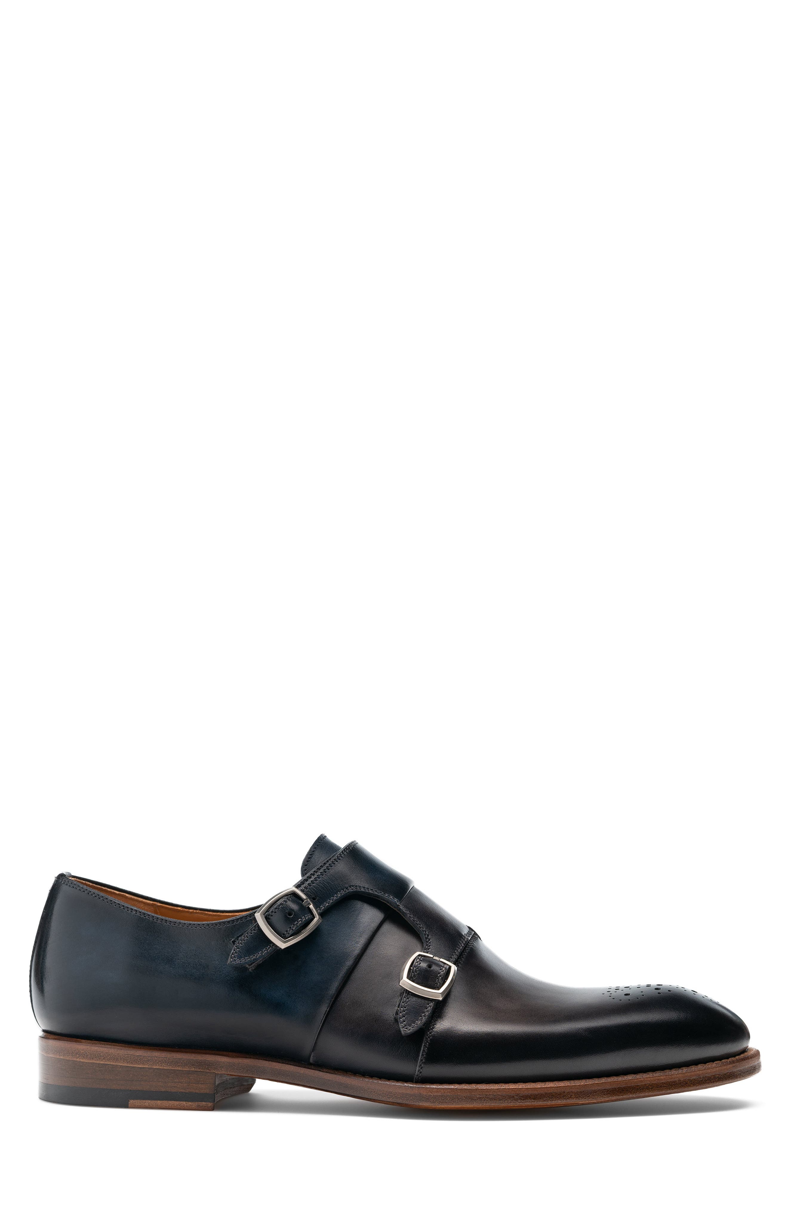 Magnanni Maurici Diversa Monk Strap Shoe, Alternate, color, 