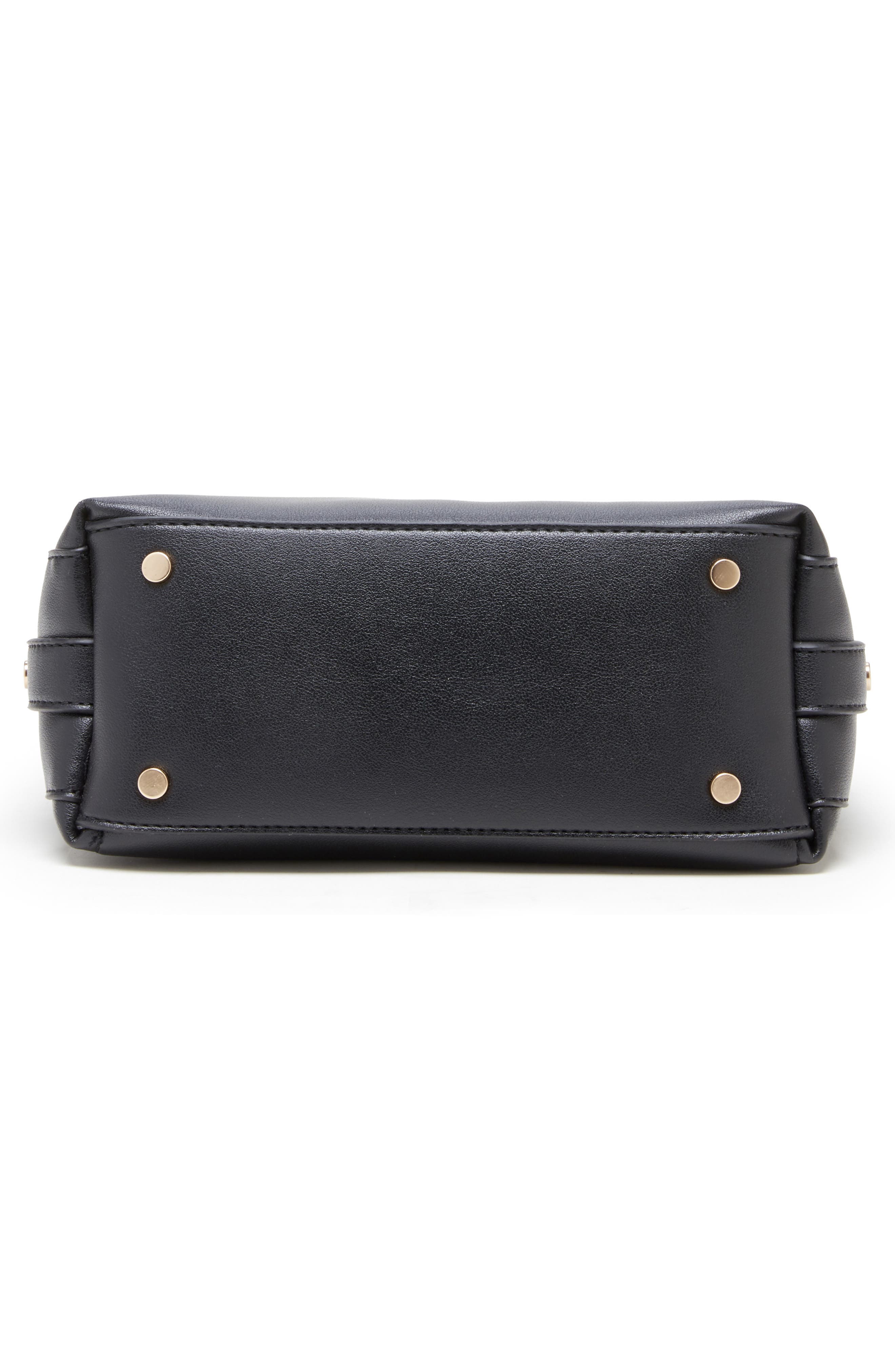 Sole Society Hingi Faux Leather Shoulder Bag, Alternate, color, 