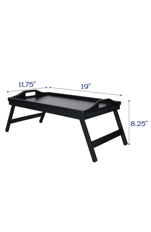 Bia Cordon Bleu Folding Breakfast Tray In Black