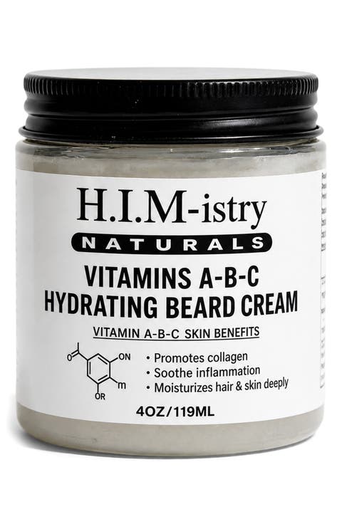 Vitamins A-B-C Hydrating Beard Cream