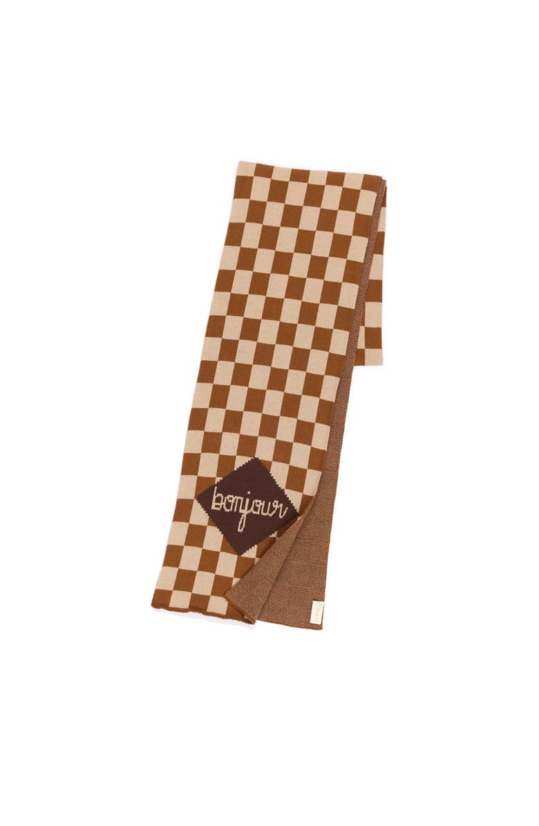 Biquette Bonjour Knit Scarf, Alternate, color, Jules Et Jim