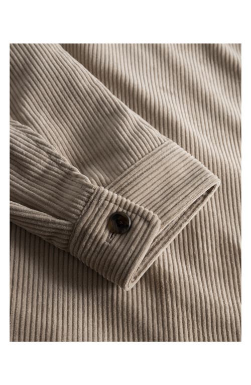 Les Deux Marchall Corduroy Coach's Jacket In Brown