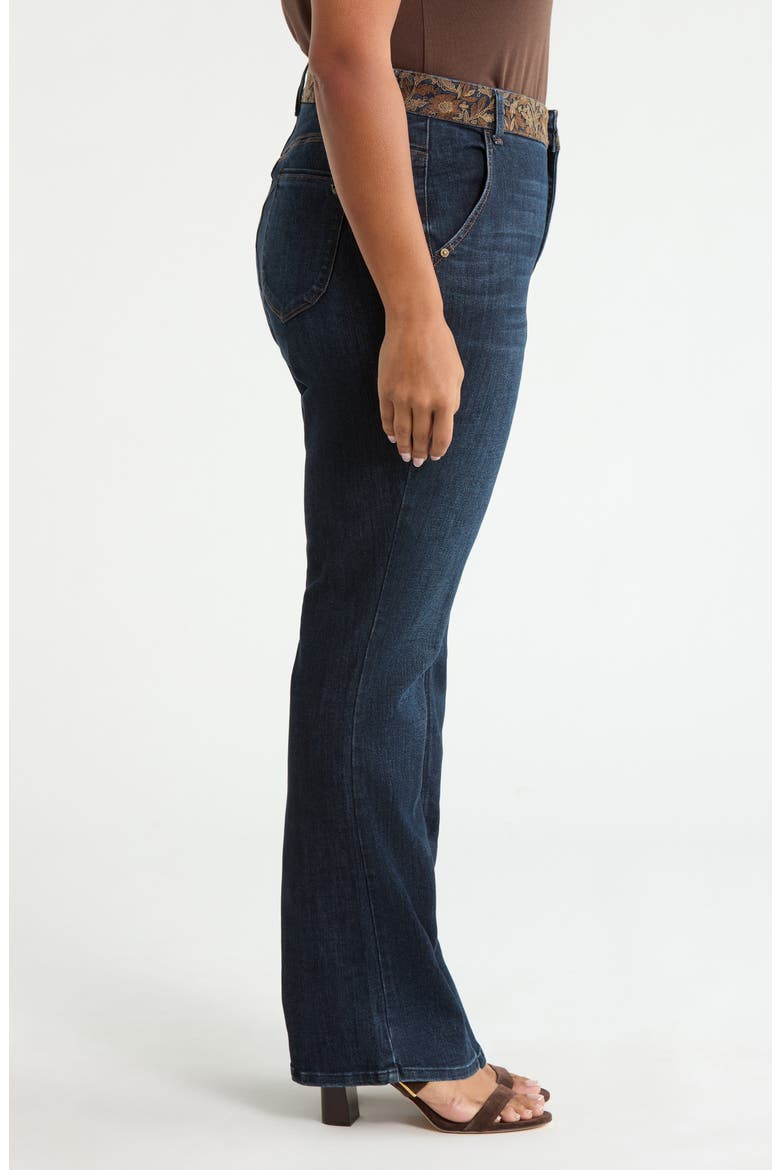 High Waist Baby Bootcut Jeans, Alternate, color, INDIGO ARTISANAL