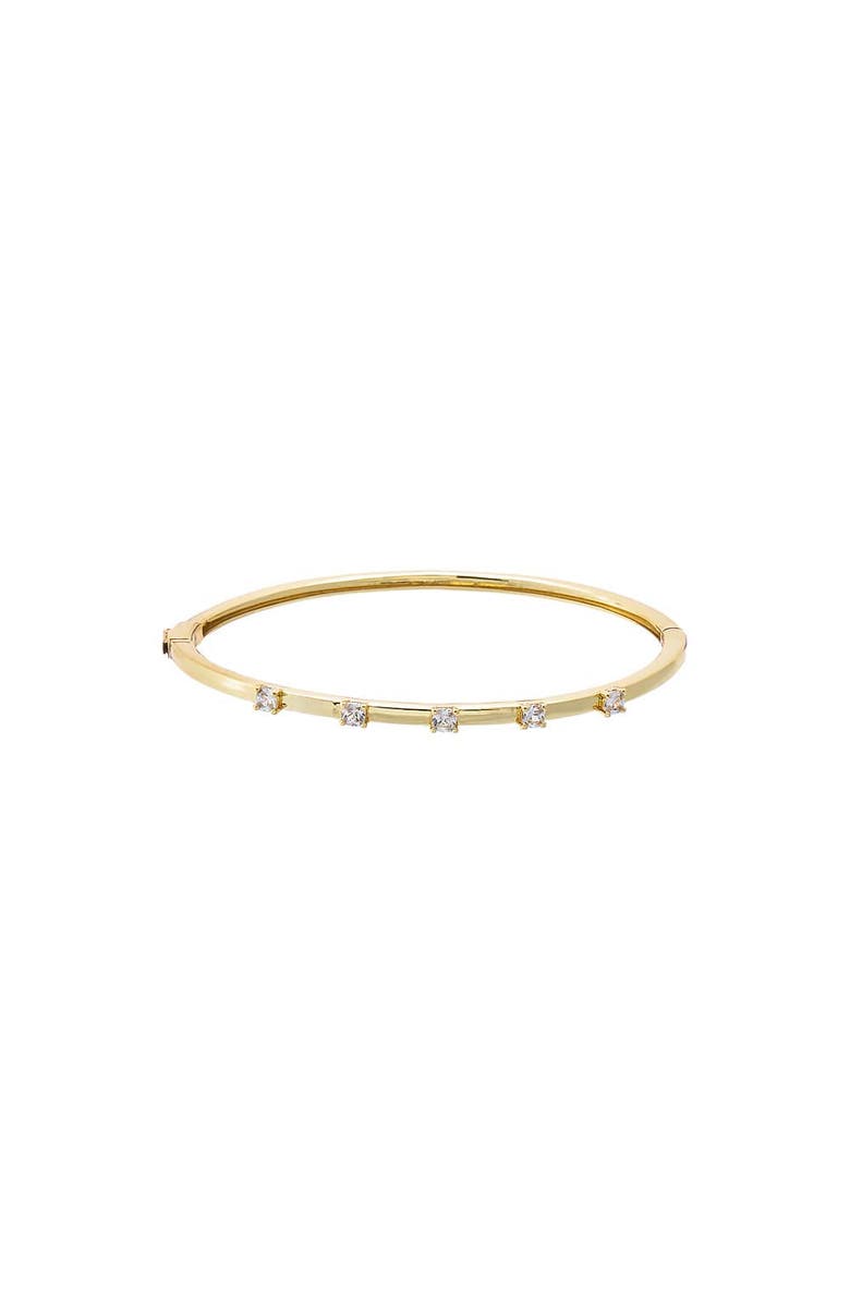 BY ADINA EDEN Scattered CZ Bangle, Main, color, Gold